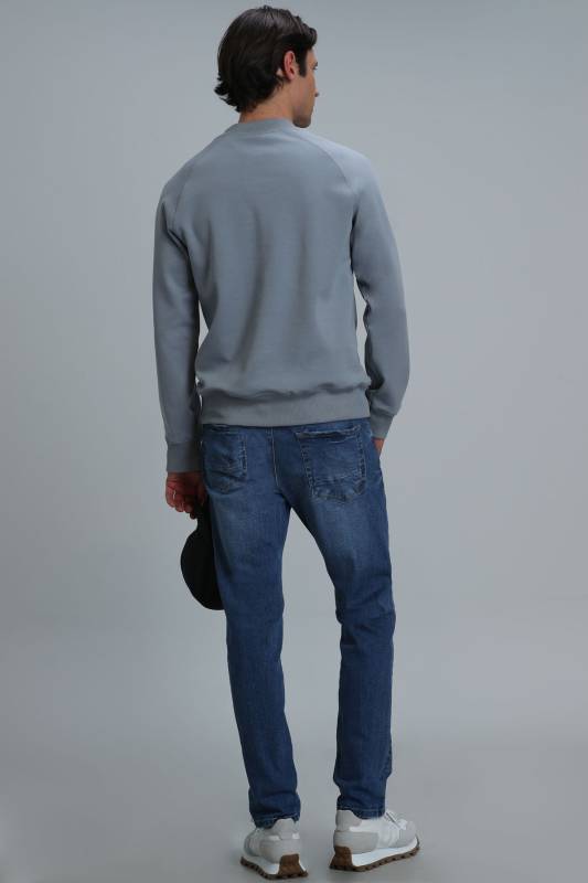 Bert Male Sweatshirt Blue - 6