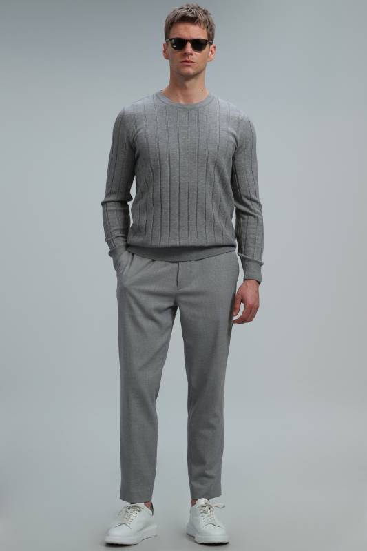 Best Mens Sweater Grey - 2