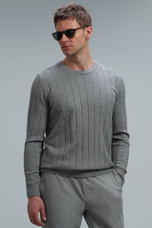 Best Mens Sweater Grey - 3