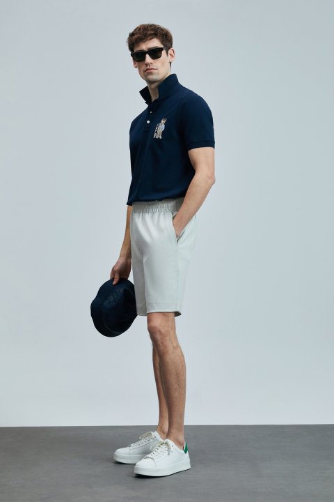 Best Smart Mens Polo T - Shirt Navy - Lufian