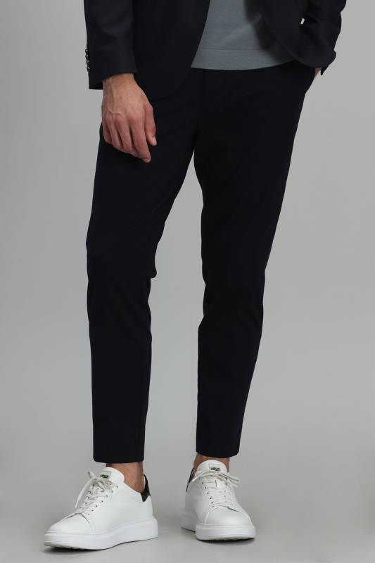 Bogar Sports Mens Chino Pants Slım Fıt Navy - 2