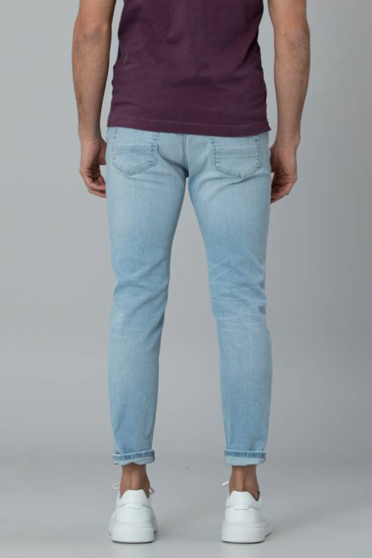 Boozer Smart Jean Mens Pants Slım Fıt Sky Blue - 4