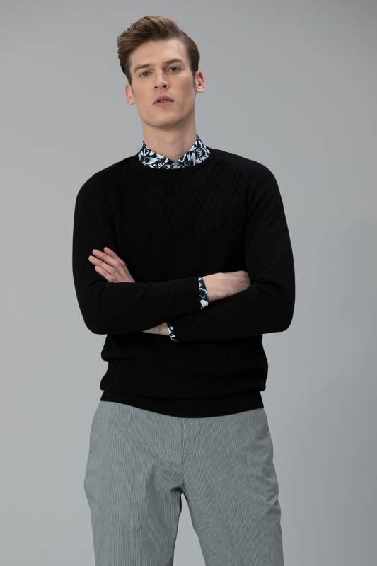 Braın Mens Sweater Black - 2