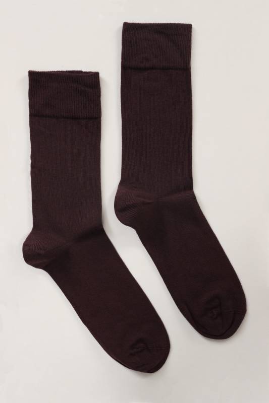 Bran Mens Socks Damson - 1