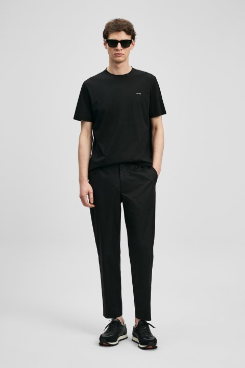 Bran Modern Graphic T-Shirt Black - LUFIAN