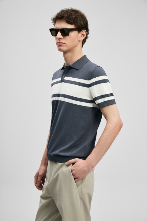 Brando Men's Modal Blend Sweater Grey - LUFIAN
