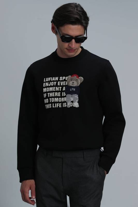 Bud Male Sweatshirt Black - 5