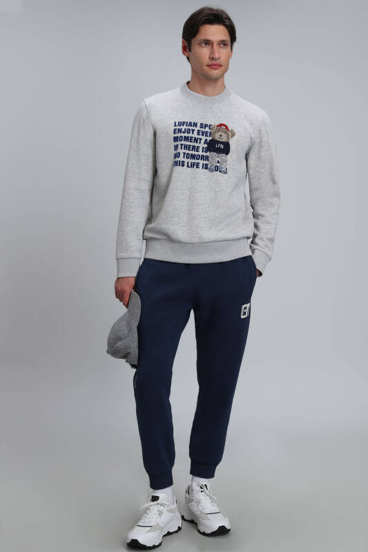 Bud Male Sweatshirt Grey - 4