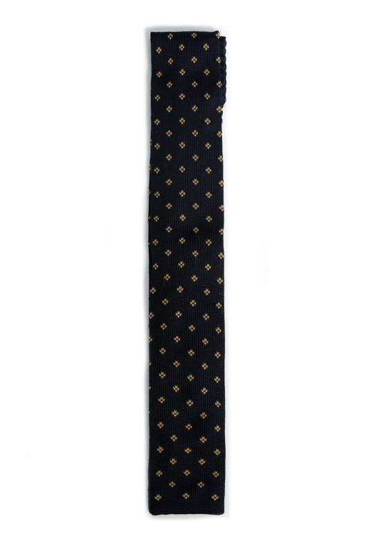 Cedrıc Mens Tie Navy - 1