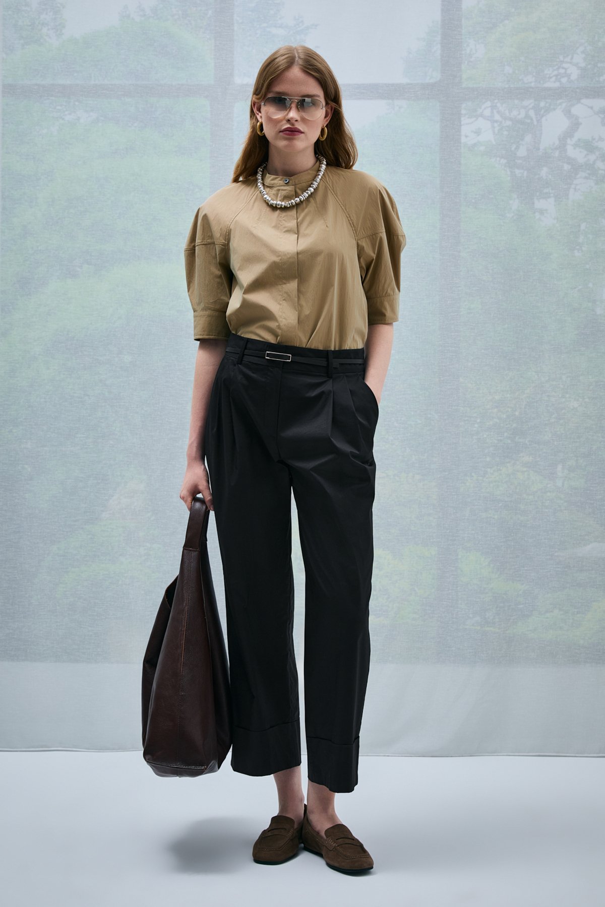 Clara Women's Trousers Black - LUFIAN