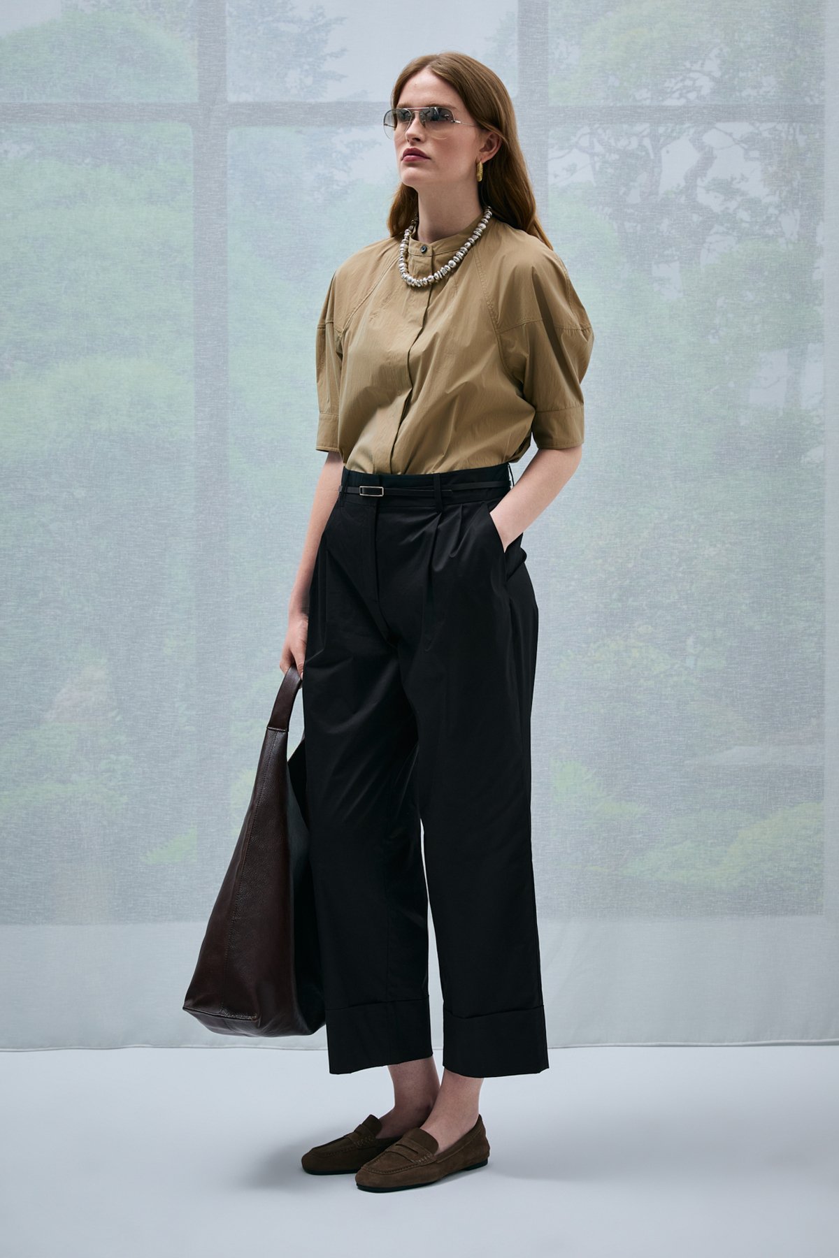 Clara Women's Trousers Black - LUFIAN