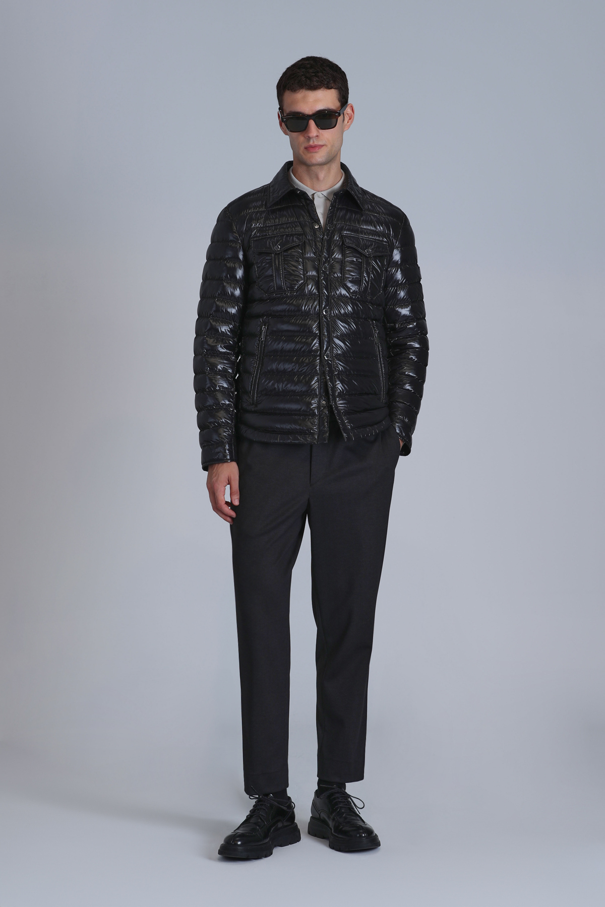 Clos Sports Mens Chino Pants Slım Fıt Black - Lufian