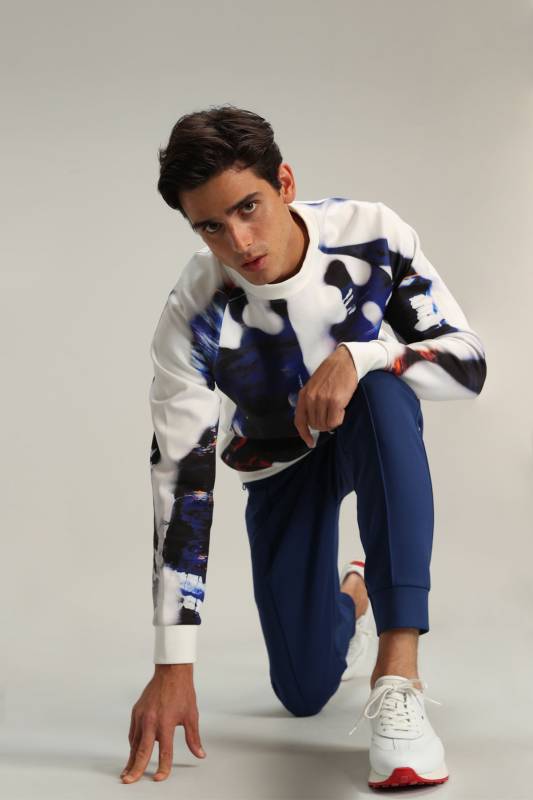 Color Male Tracksuit Six Sax - 3