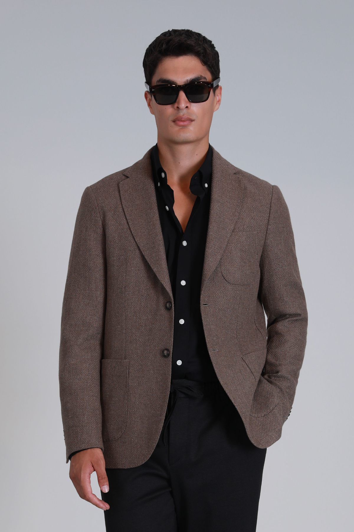 Daniel Sports Men's Blazer Jacket Slim Fit Camel Hair - LUFIAN