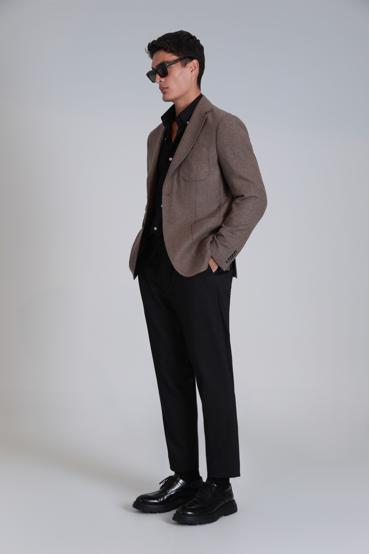 Daniel Sports Men's Blazer Jacket Slim Fit Camel Hair - LUFIAN