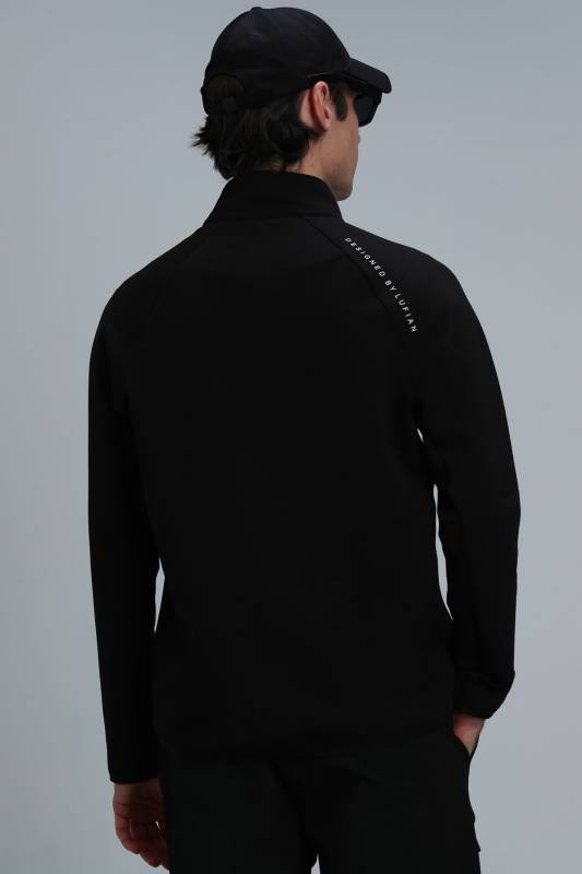 Davın Male Sweatshirt Black - 6