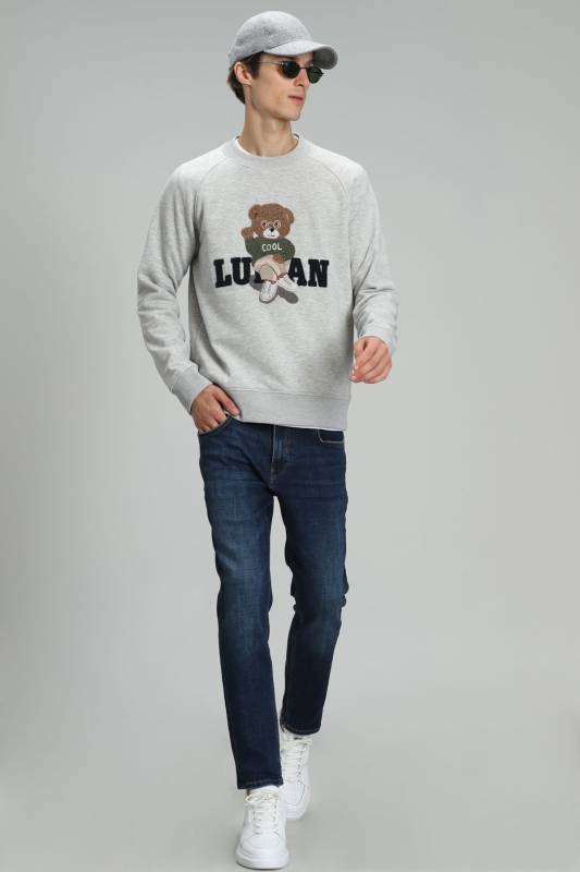 Derek Male Sweatshirt Grey - 2