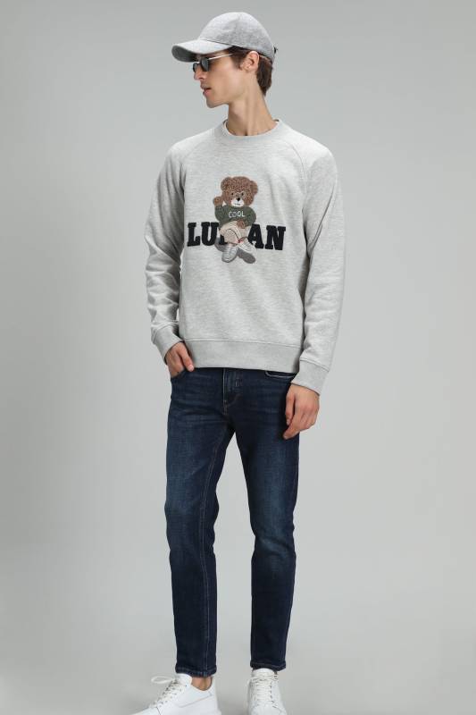 Derek Male Sweatshirt Grey - 4