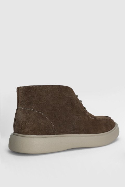 Derek Men's Suede Boots Sand - LUFIAN