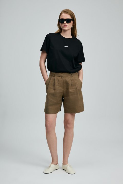 Dıdo Women's T-Shirt Black - LUFIAN