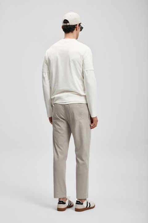 Dıego Men's Sweatpants Stone - LUFIAN