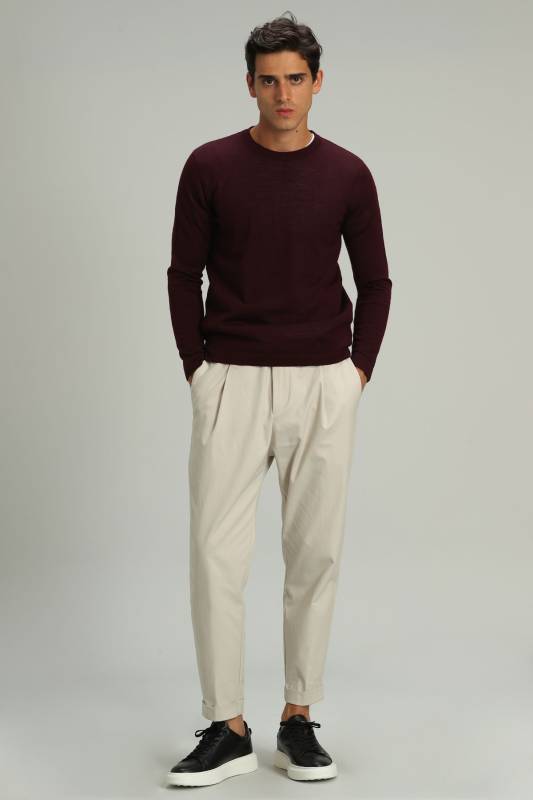 Dıon Mens Sweater Burgundy - 5