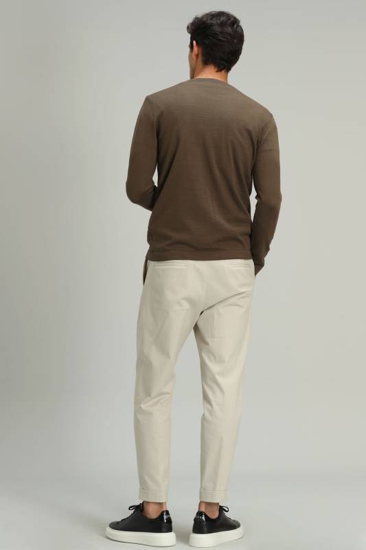 Dıon Mens Sweater Camel - 6