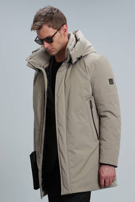 Donald Goose Feather Male Coat Earth - 3