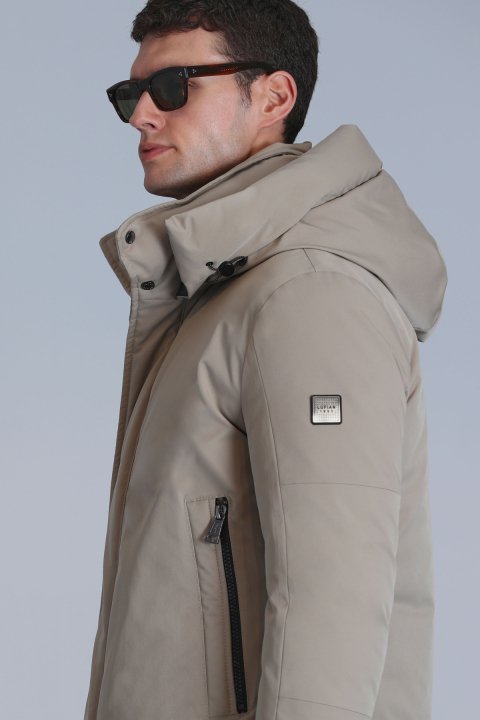 Donald Goose Down Men's Coat Soil - LUFIAN