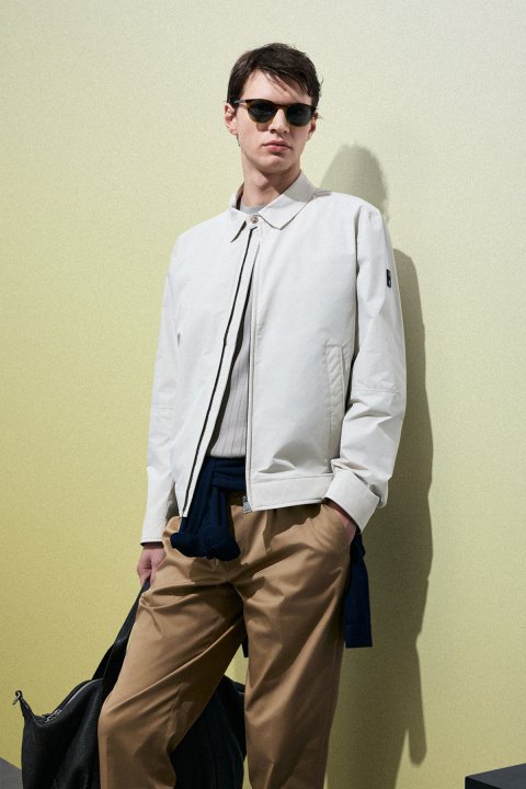 Drake Men's Coat Stone - LUFIAN