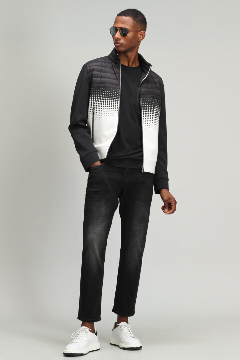 Dubed Smart Jean Mens Pants Slım Fıt Anthracıte - Lufian