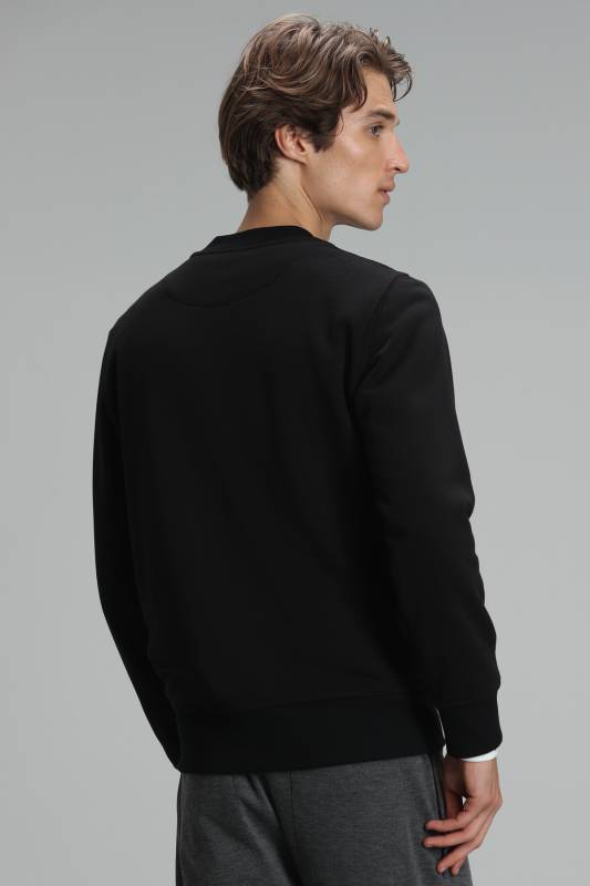 Edwın Male Sweatshirt Black - 4