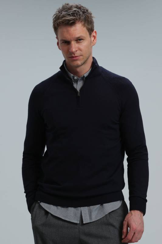 Face Mens Sweater Navy - 2