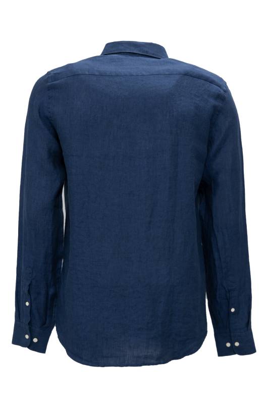 Feıra Mens Sports Shirt Comfort Slım Fıt Dark Navy - 2