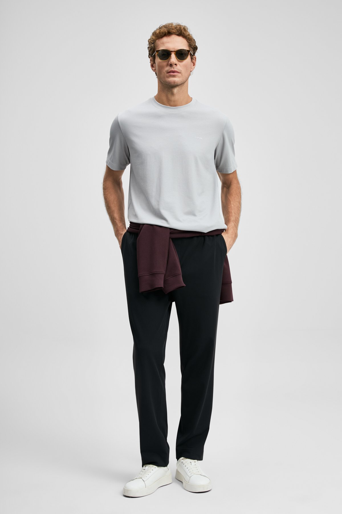 Fınto Modern Graphic T-Shirt Stone - LUFIAN (1)