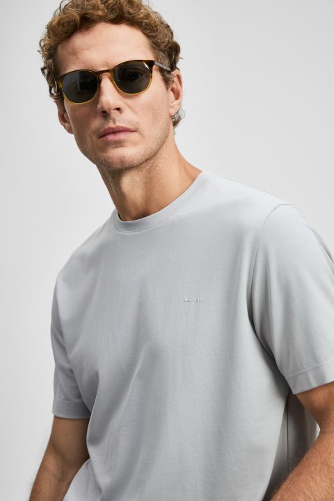 Fınto Modern Graphic T-Shirt Stone - LUFIAN