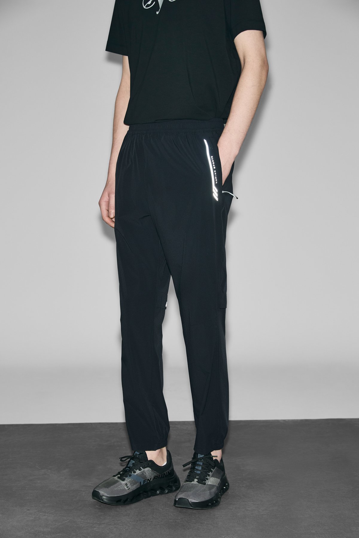 Flexor Men's Sweatpants Black - LUFIAN (1)