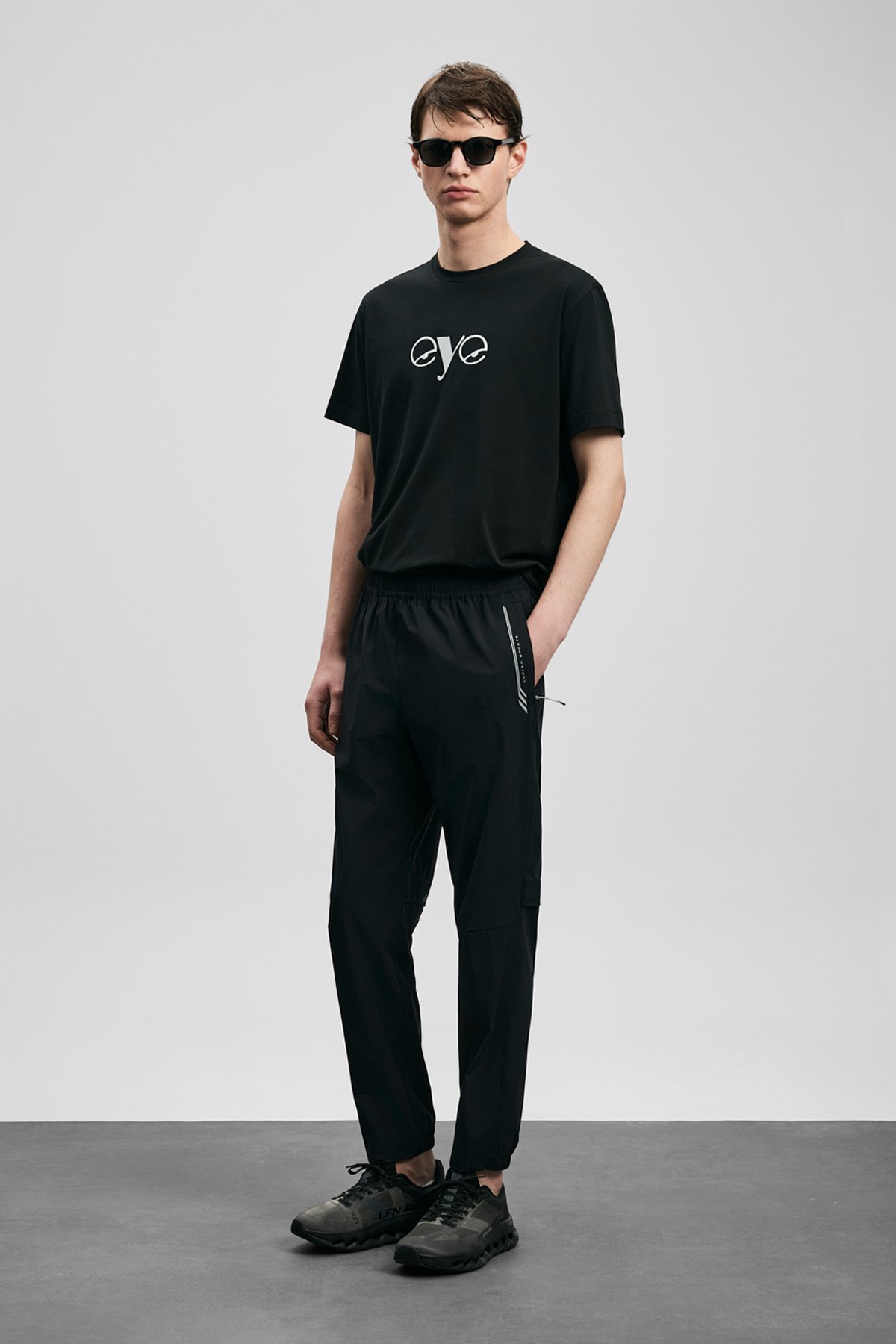 Flexor Men's Sweatpants Black - LUFIAN