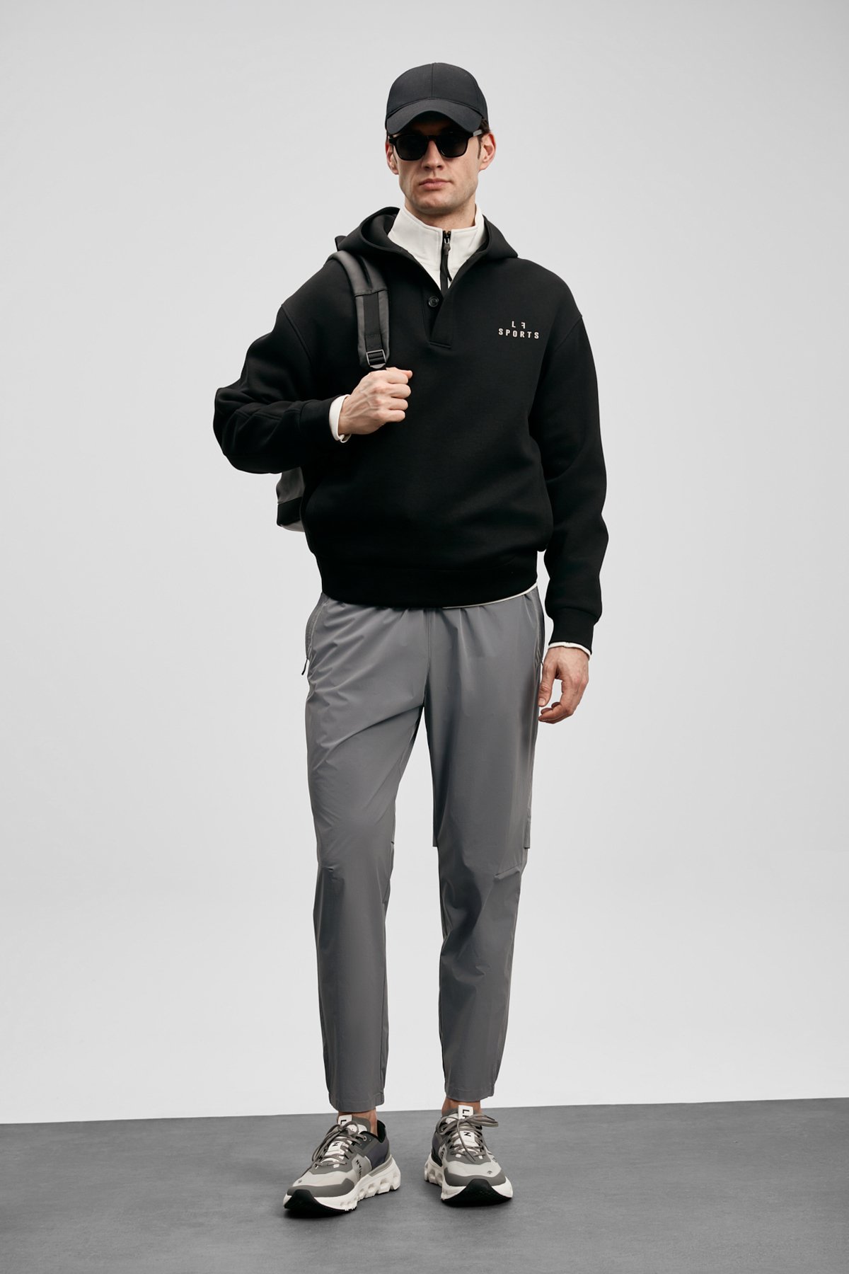Flexor Men's Sweatpants Gray - LUFIAN