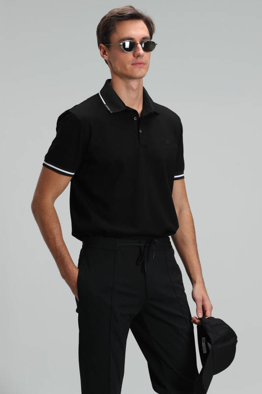 Forester Smart Mens Polo T - Shirt Black - 4