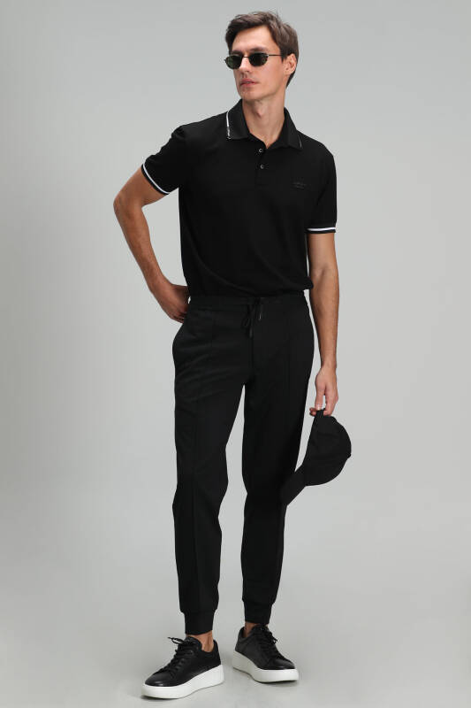 Forester Smart Mens Polo T - Shirt Black - 5