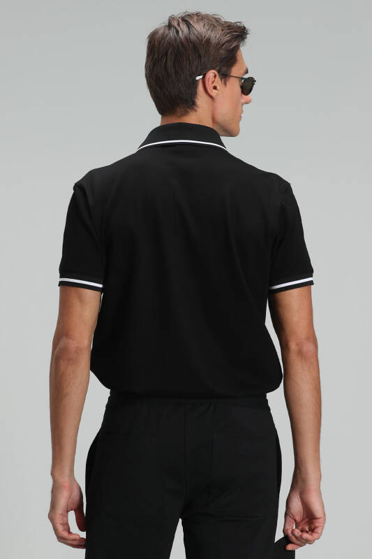 Forester Smart Mens Polo T - Shirt Black - 6