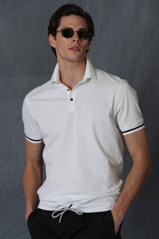 Forester Smart Mens Polo T - Shirt Whıte - 1