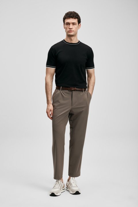 Foster Men's Coolmax® Sweater Black - LUFIAN