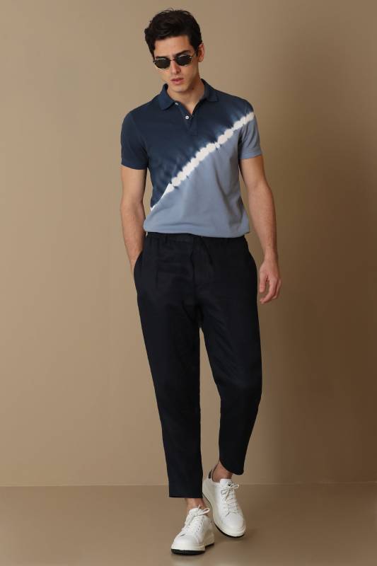 Gabriel Mens Beach Jogger Pants Tailored Fit Navy - 1