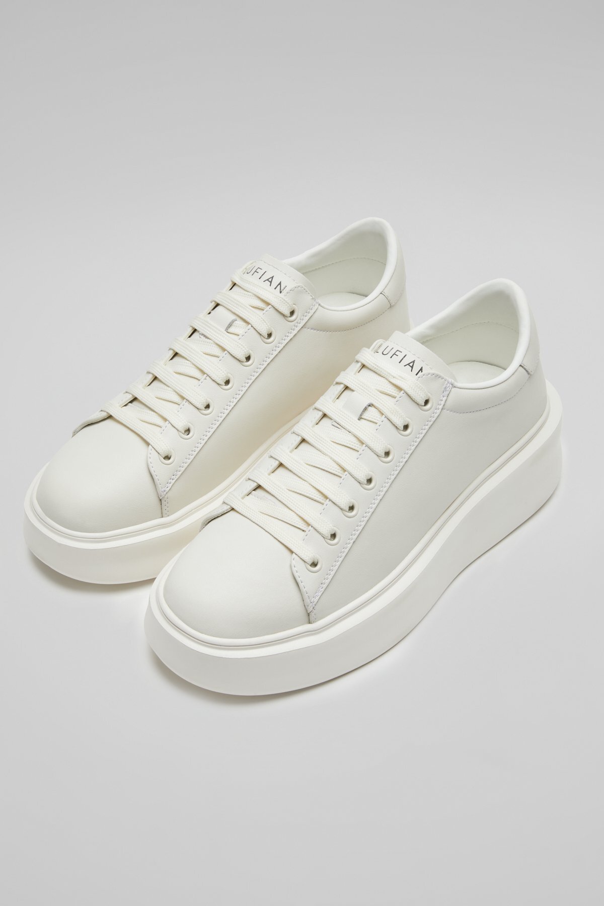 Gage Men's Sneaker Shoes White - LUFIAN