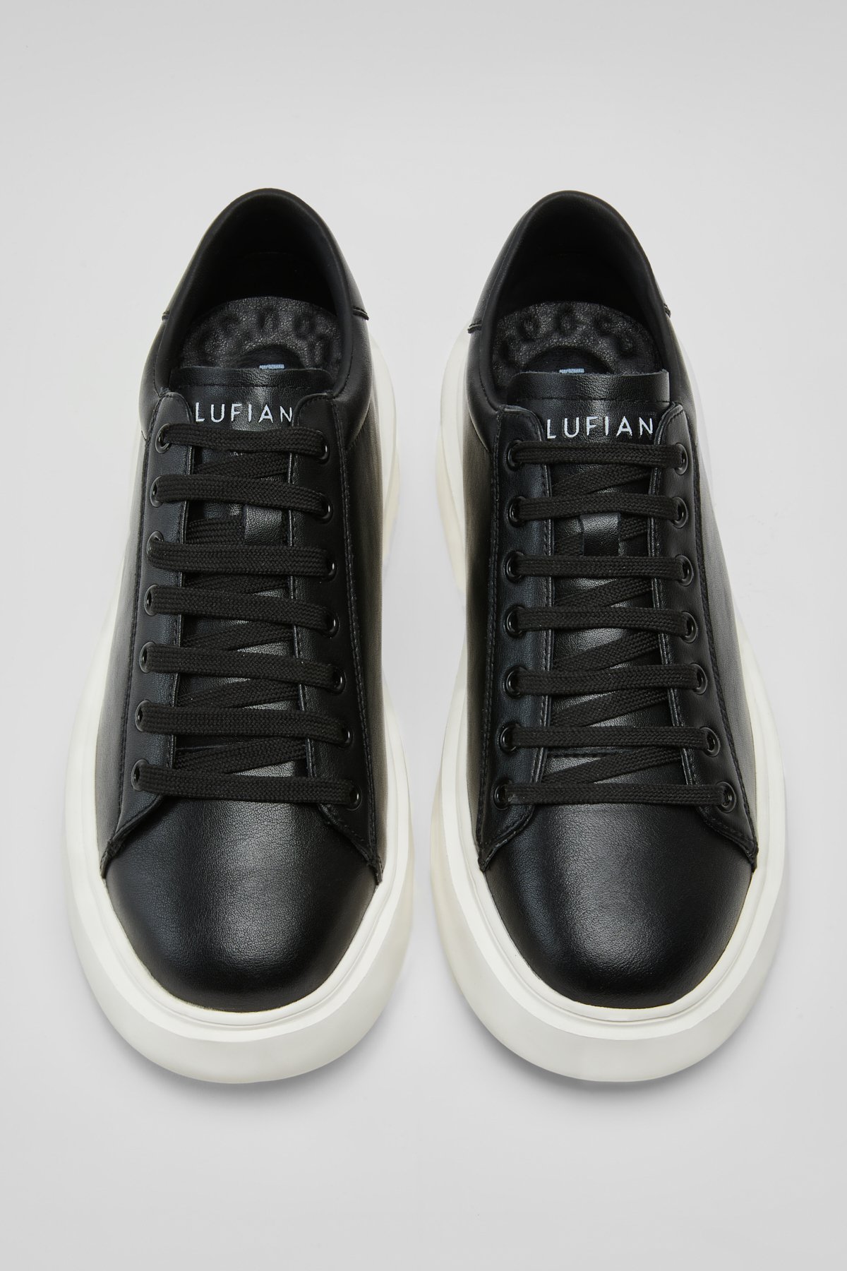 Gage Men's Sneaker Shoes Black - LUFIAN (1)