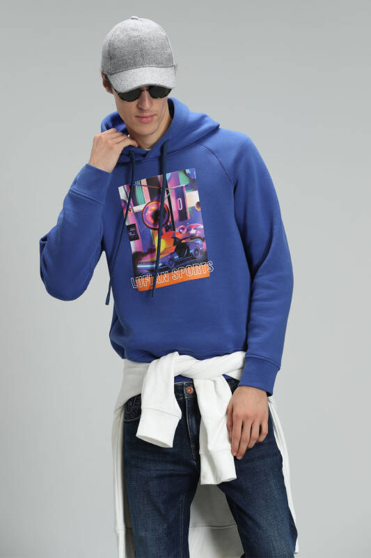 General Male Sweatshirt Sax - 5