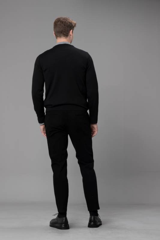 Geometri Mens Sweater Black - 3