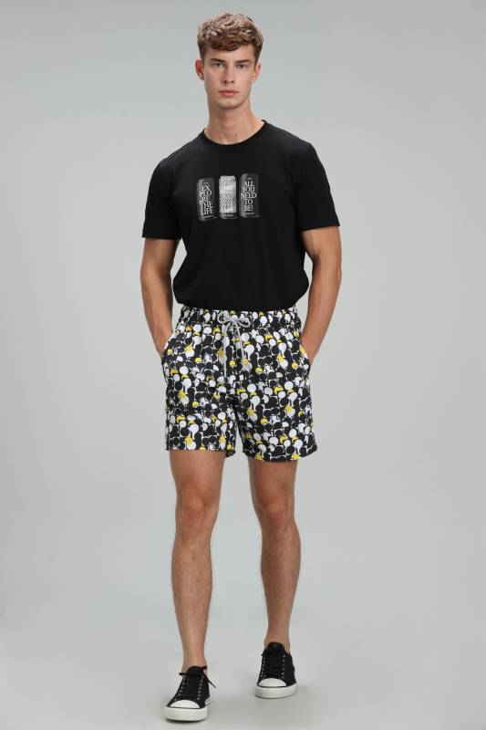 Geometrıc Mens Sea Short Black - 1